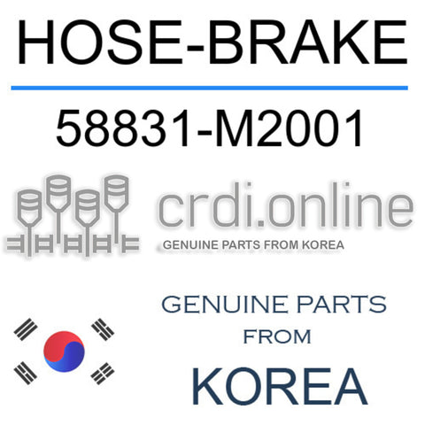 HOSE-BRAKE [ORIGINAL] 58831-M2001 58831M2001 58831 M2001