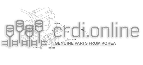 NUT-ALTERNATOR 28321-21900 2832121900 28321 21900