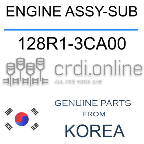 ENGINE ASSY-SUB [ORIGINAL] 128R1-3CA00 128R13CA00 128R1 3CA00