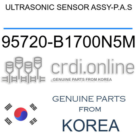 ULTRASONIC SENSOR ASSY-P.A.S [ORIGINAL] 95720-B1700N5M 95720B1700N5M 95720 B1700N5M