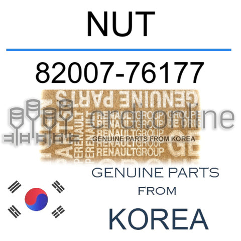 NUT [ORIGINAL] 82007-76177 8200776177 82007 76177