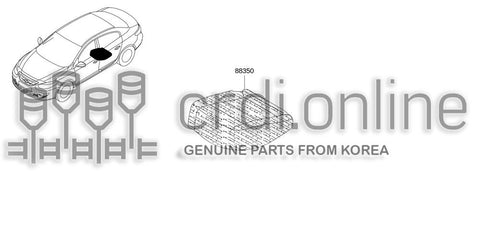 CUSHION ASSY-REAR SEATRH 88350-0622R 883500622R 88350 0622R