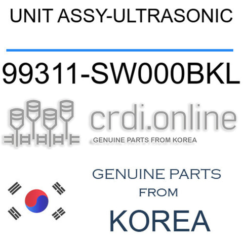 UNIT ASSY-ULTRASONIC [ORIGINAL] 99311-SW000BKL 99311SW000BKL 99311 SW000BKL