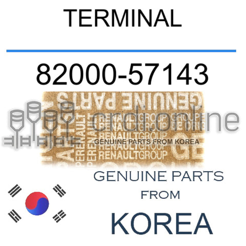 TERMINAL [ORIGINAL] 82000-57143 8200057143 82000 57143
