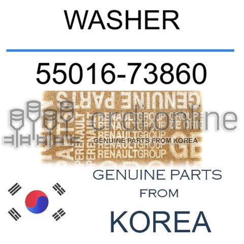 WASHER [ORIGINAL] 55016-73860 5501673860 55016 73860