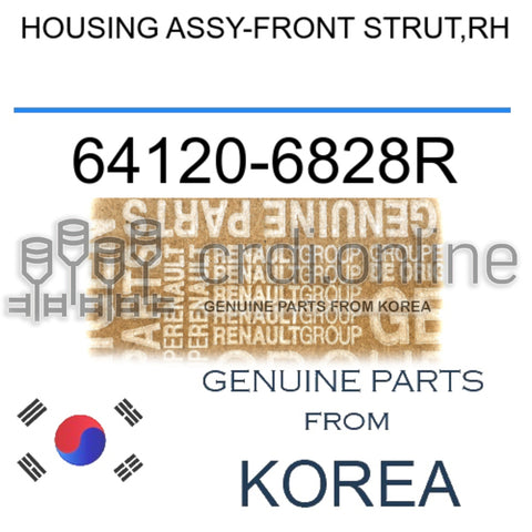 HOUSING ASSY-FRONT STRUT,RH [ORIGINAL] 64120-6828R 641206828R 64120 6828R