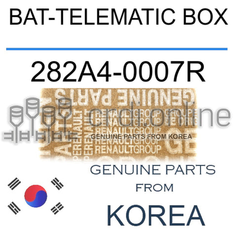 BAT-TELEMATIC BOX [ORIGINAL] 282A4-0007R 282A40007R 282A4 0007R