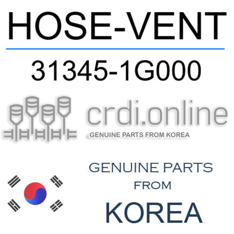 HOSE-VENT 31345-1G000 313451G000 31345 1G000