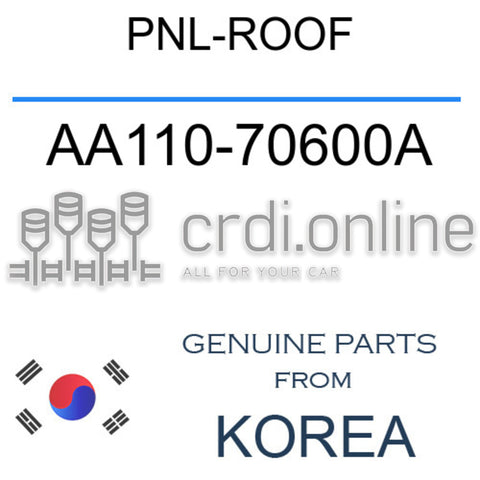 PNL-ROOF [ORIGINAL] AA110-70600A AA11070600A AA110 70600A