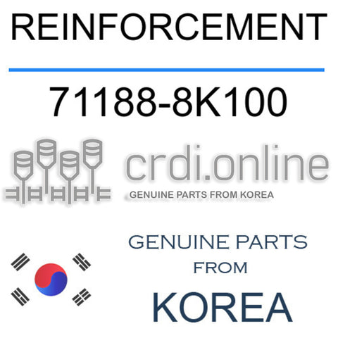 REINFORCEMENT [ORIGINAL] 71188-8K100 711888K100 71188 8K100