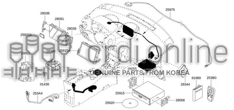 DVD-NAVIGATION MAP 25920-2865R 259202865R 25920 2865R