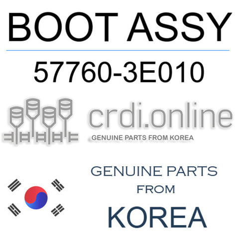 BOOT ASSY 57760-3E010 577603E010 57760 3E010