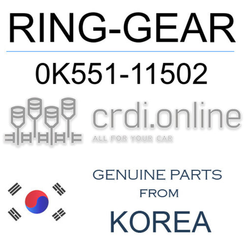 RING-GEAR [ORIGINAL] 0K551-11502 0K55111502 0K551 11502