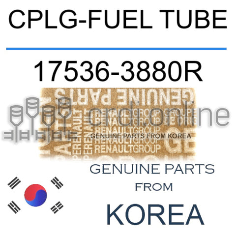 CPLG-FUEL TUBE [ORIGINAL] 17536-3880R 175363880R 17536 3880R
