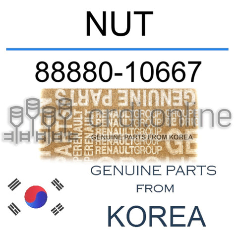 NUT [ORIGINAL] 88880-10667 8888010667 88880 10667