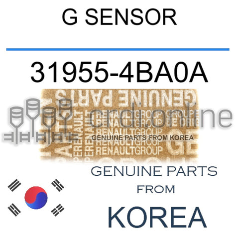 G SENSOR [ORIGINAL] 31955-4BA0A 319554BA0A 31955 4BA0A
