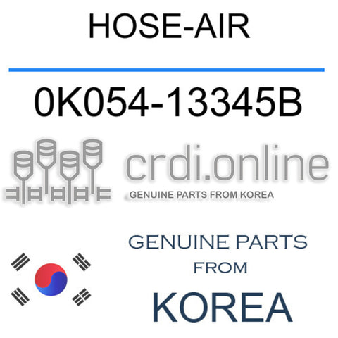 HOSE-AIR [ORIGINAL] 0K054-13345B 0K05413345B 0K054 13345B