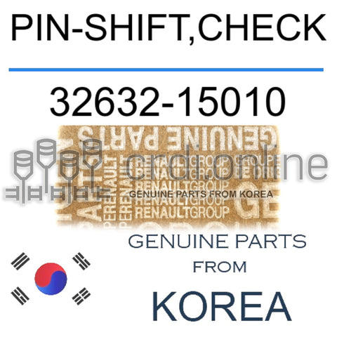 PIN-SHIFT,CHECK [ORIGINAL] 32632-15010 3263215010 32632 15010