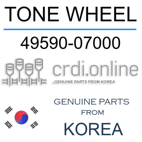 TONE WHEEL [ORIGINAL] 49590-07000 4959007000 49590 07000