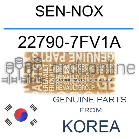 SEN-NOX [ORIGINAL] 22790-7FV1A 227907FV1A 22790 7FV1A