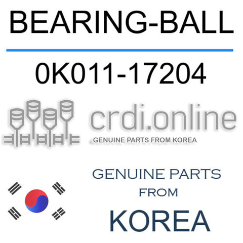 BEARING-BALL 0K011-17204 0K01117204 0K011 17204