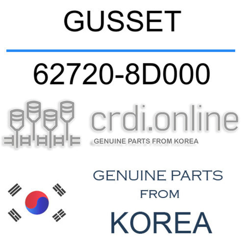 GUSSET [ORIGINAL] 62720-8D000 627208D000 62720 8D000