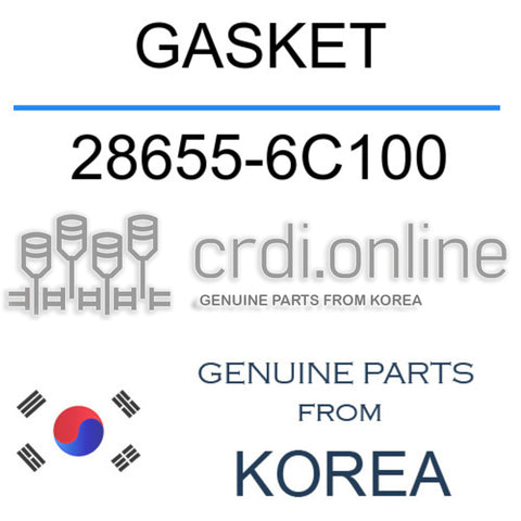 GASKET [ORIGINAL] 28655-6C100 286556C100 28655 6C100