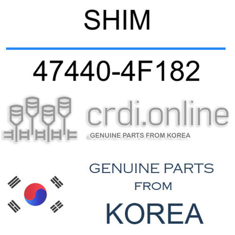 SHIM [ORIGINAL] 47440-4F182 474404F182 47440 4F182