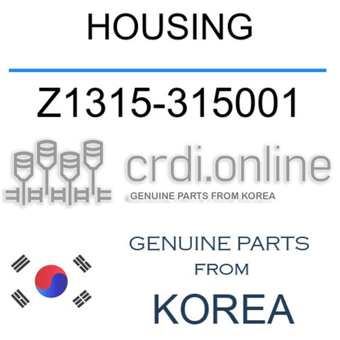 HOUSING [ORIGINAL] Z1315-315001 Z1315315001 Z1315 315001