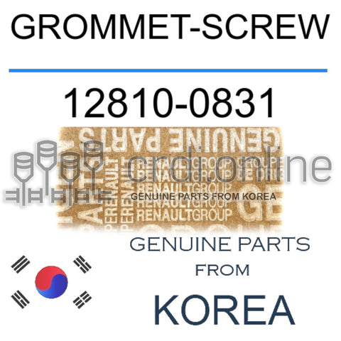 GROMMET-SCREW [ORIGINAL] 12810-0831 128100831 12810 0831