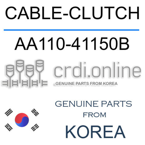 CABLE-CLUTCH [ORIGINAL] AA110-41150B AA11041150B AA110 41150B