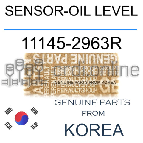 SENSOR-OIL LEVEL [ORIGINAL] 11145-2963R 111452963R 11145 2963R