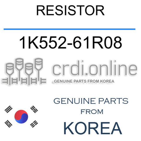 RESISTOR [ORIGINAL] 1K552-61R08 1K55261R08 1K552 61R08