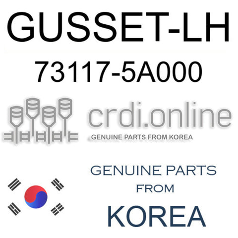 GUSSET-LH [ORIGINAL] 73117-5A000 731175A000 73117 5A000