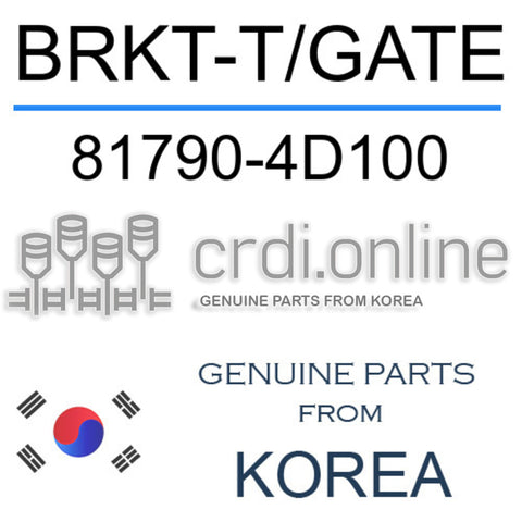 BRKT-T/GATE 81790-4D100 817904D100 81790 4D100