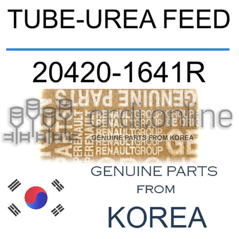 TUBE-UREA FEED [ORIGINAL] 20420-1641R 204201641R 20420 1641R
