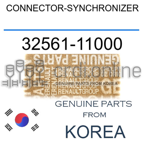 CONNECTOR-SYNCHRONIZER [ORIGINAL] 32561-11000 3256111000 32561 11000