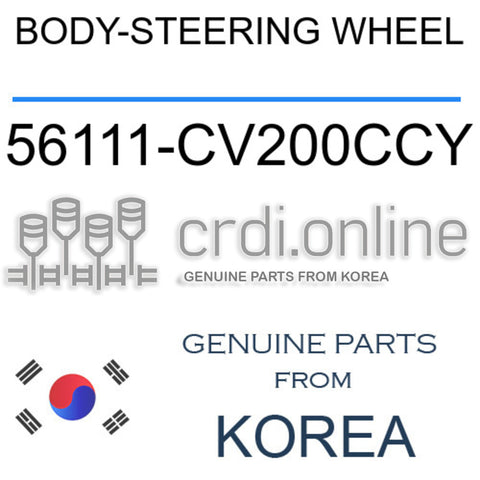 BODY-STEERING WHEEL [ORIGINAL] 56111-CV200CCY 56111CV200CCY 56111 CV200CCY