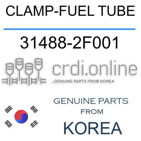 CLAMP-FUEL TUBE 31488-2F001 314882F001 31488 2F001