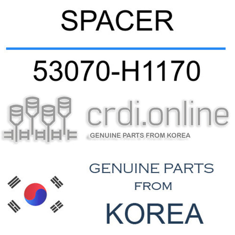 SPACER 53070-H1170 53070H1170 53070 H1170