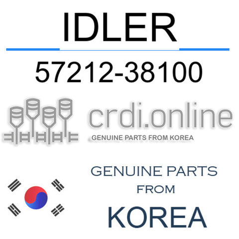 IDLER [ORIGINAL] 57212-38100 5721238100 57212 38100