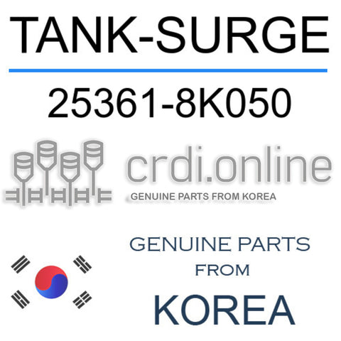 TANK-SURGE [ORIGINAL] 25361-8K050 253618K050 25361 8K050