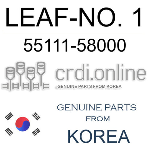 LEAF-NO. 1 [ORIGINAL] 55111-58000 5511158000 55111 58000