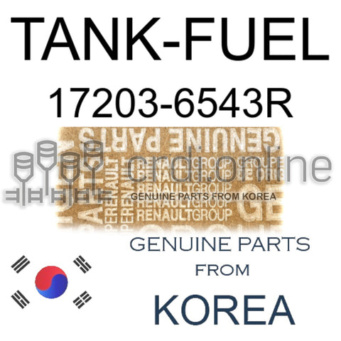 TANK-FUEL [ORIGINAL] 17203-6543R 172036543R 17203 6543R