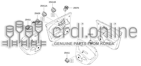 SWITCH ASSY-MIRROR 82006-76529 8200676529 82006 76529