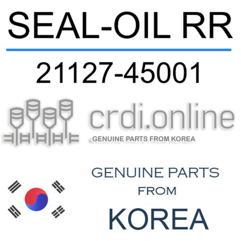 SEAL-OIL RR [ORIGINAL] 21127-45001 2112745001 21127 45001