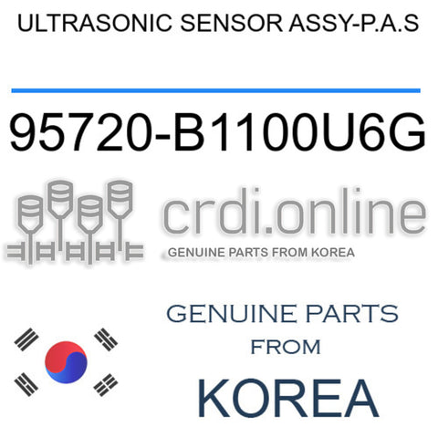 ULTRASONIC SENSOR ASSY-P.A.S [ORIGINAL] 95720-B1100U6G 95720B1100U6G 95720 B1100U6G