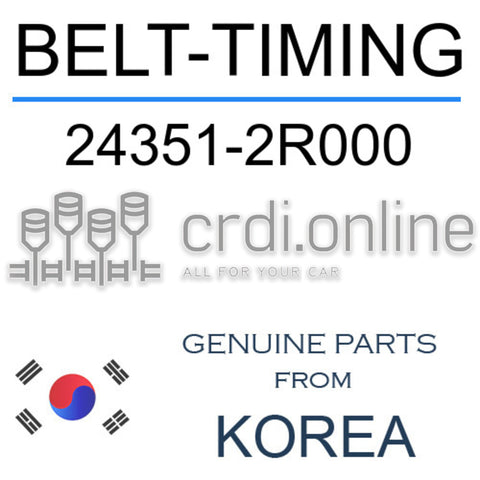 [ORIGINAL] BELT-TIMING 24351-2R000 243512R000 24351 2R000
