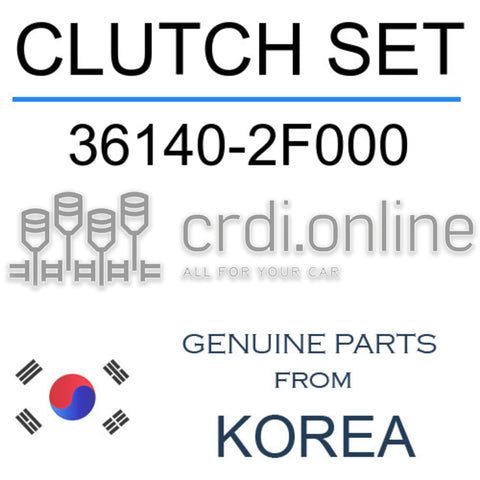 CLUTCH SET [ORIGINAL] 36140-2F000 361402F000 36140 2F000