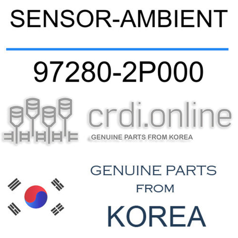 SENSOR-AMBIENT 97280-2P000 972802P000 97280 2P000
